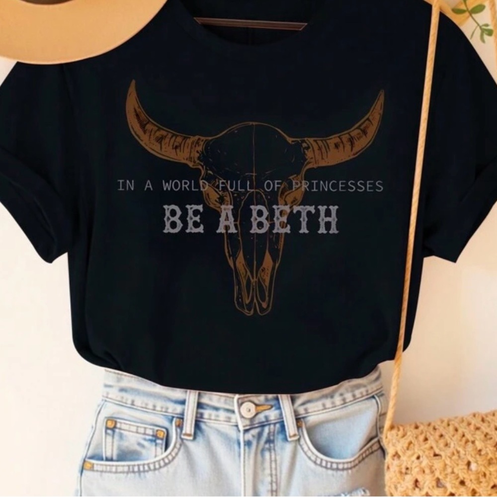 Graphic Beth Dutton Western Tee
